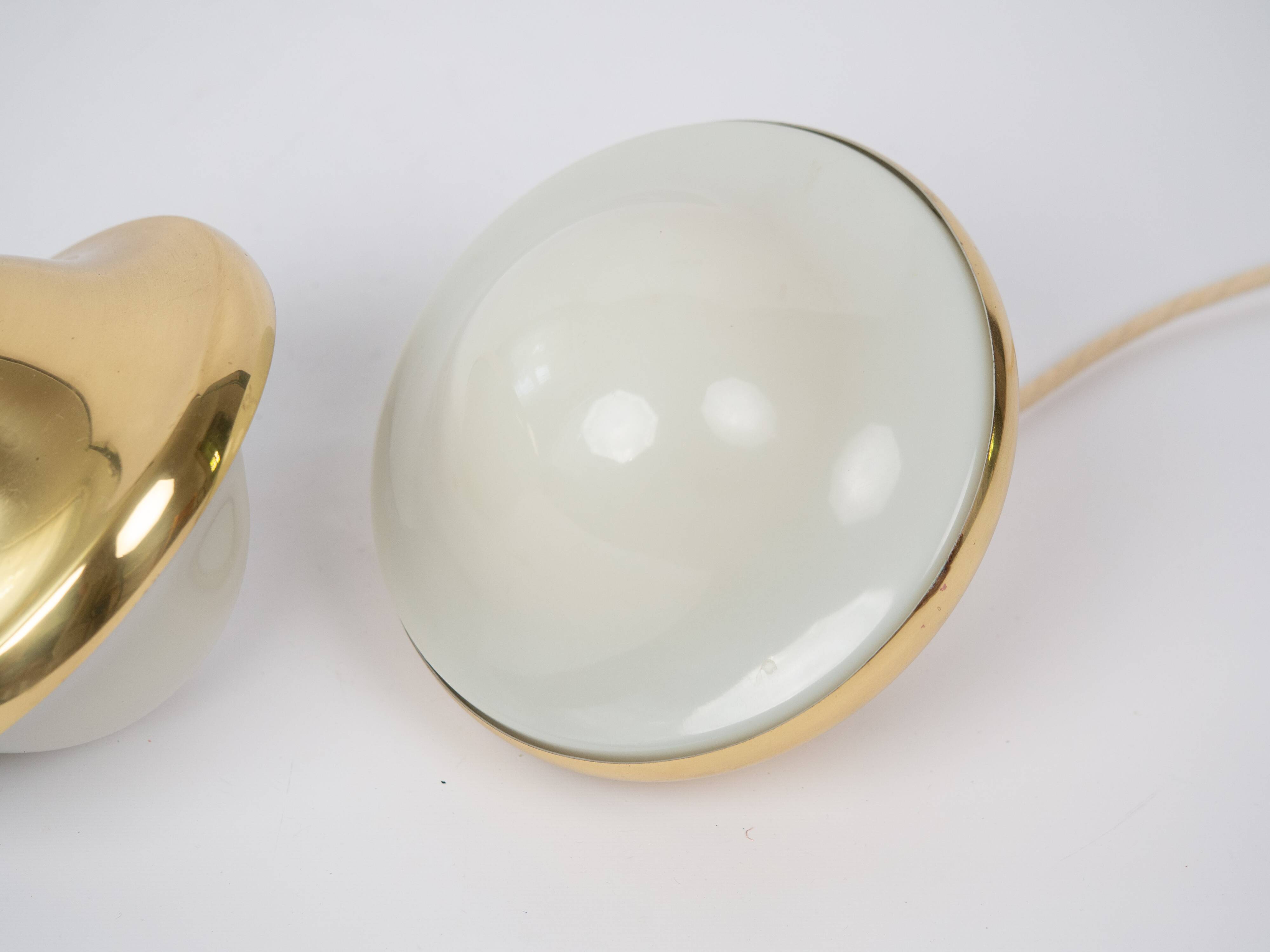 Vintage Danish Bubi pendant lamps by Henning Kuppel, Louis Poulsen, 1972