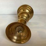 Large brass candlestick