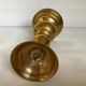 Large brass candlestick
