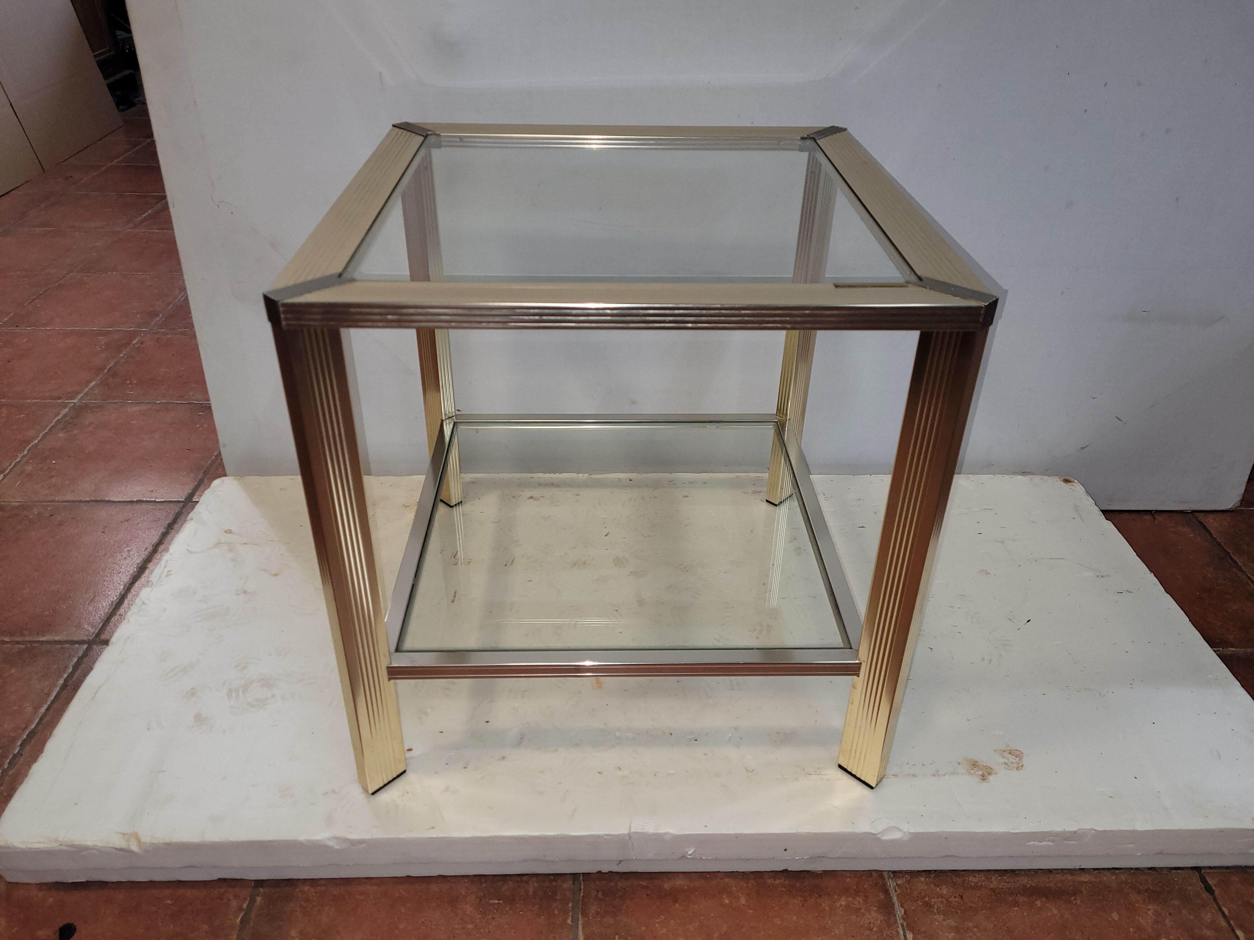 Coffee table signed Pierre Vandel