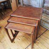 3 tables in teak by G-Plan, 70s