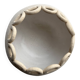 Grand pot 24 cm de fleurs plantes en céramique artisanale avec maillons