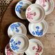 Set of 8 vintage deep plates, Edmond de Saint Amand -