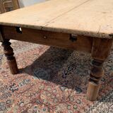 Vintage wood coffee table