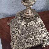 Pair of bronze candlesticks