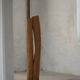 Grande Sculpture en Bois "Joie" par Ole Wettergren, Moderne Danois, années 1980