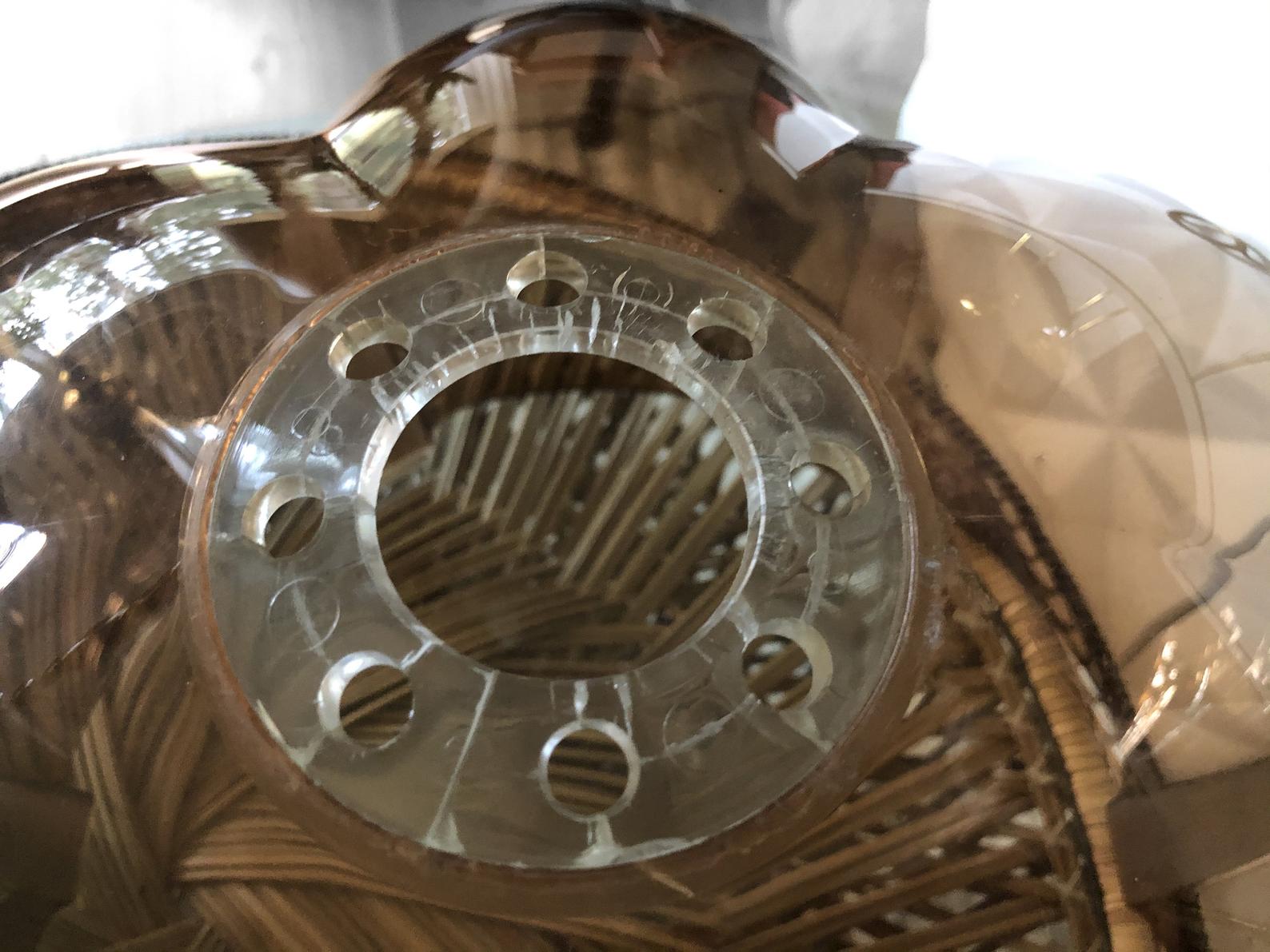 Vintage Bankamp mushroom lamp