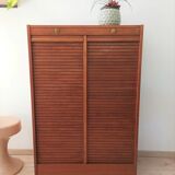 Double curtain binder
