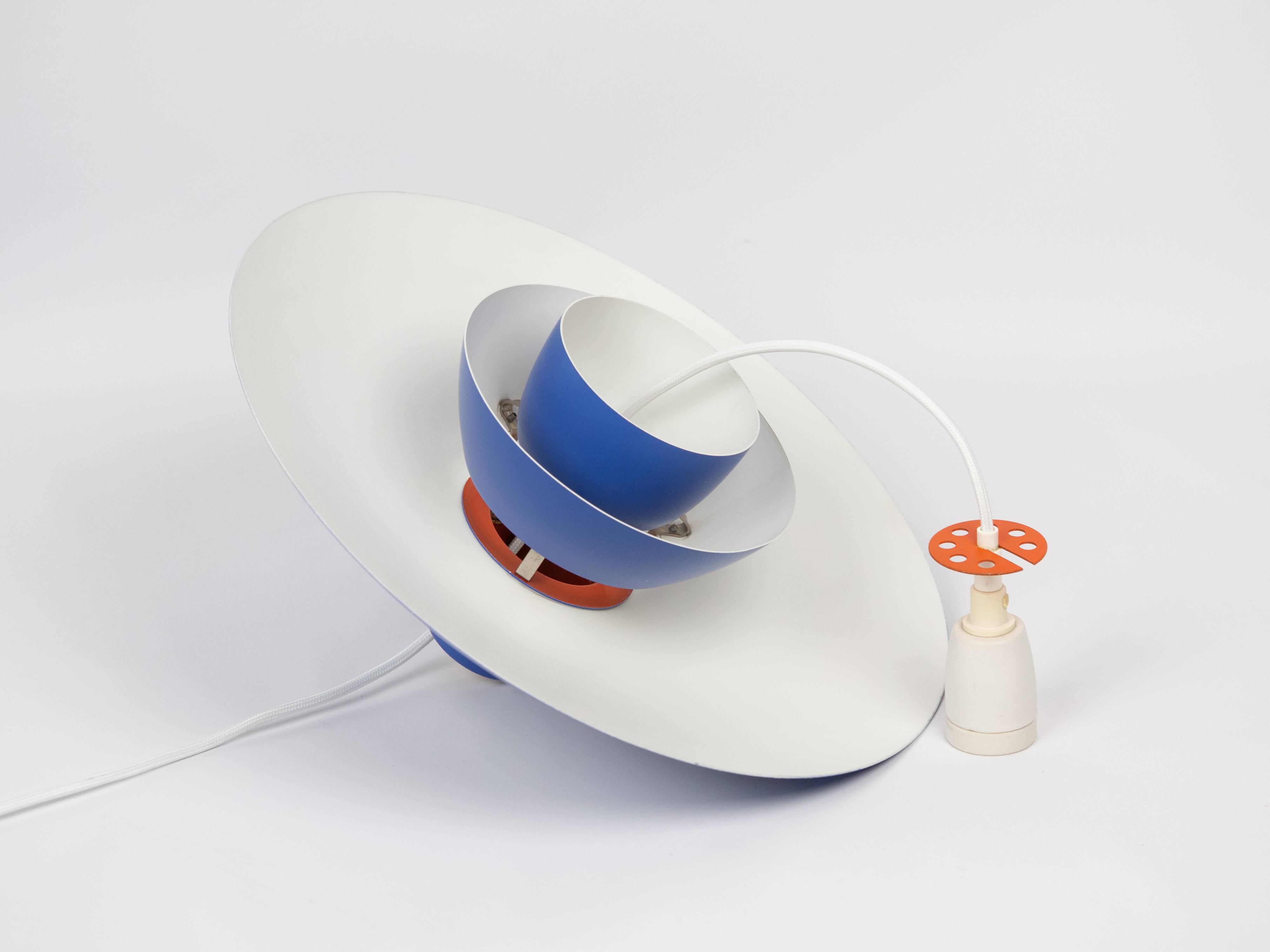 Suspension vintage danoise PH 4/3 par Poul Henningsen, Louis Poulsen, 1966