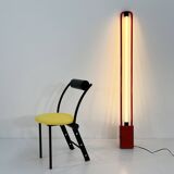 Uno red floor lamp by Gian N. Gigante for Zerbetto, 1980
