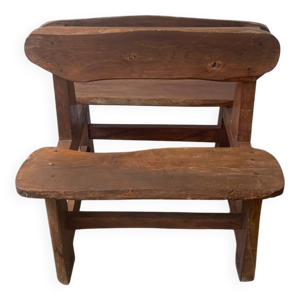 banc Bois brutaliste