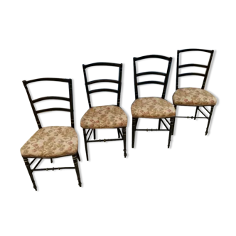 4 Napoleon 3 chairs in very good condition