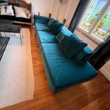 Velvet sofa