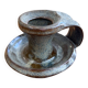 Handmade ceramic candle holder