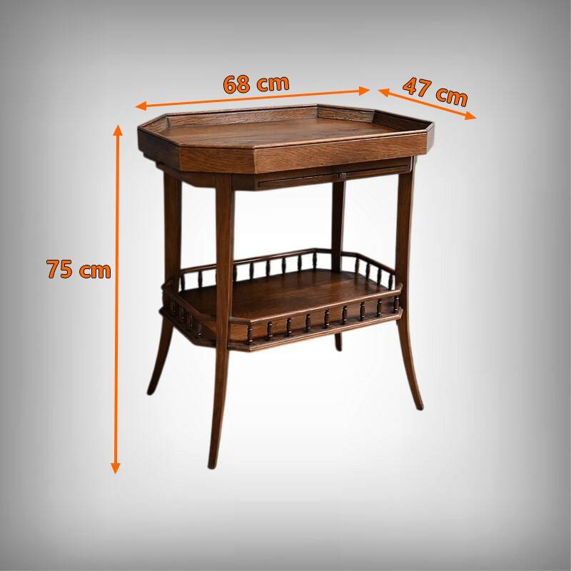 Art Deco Oak Coffee Table – 1930