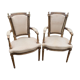 Paire de fauteuil cabriolet Louis 16