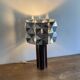 Lampe cinétique. 1970. Plexiglas fumé. Space age.