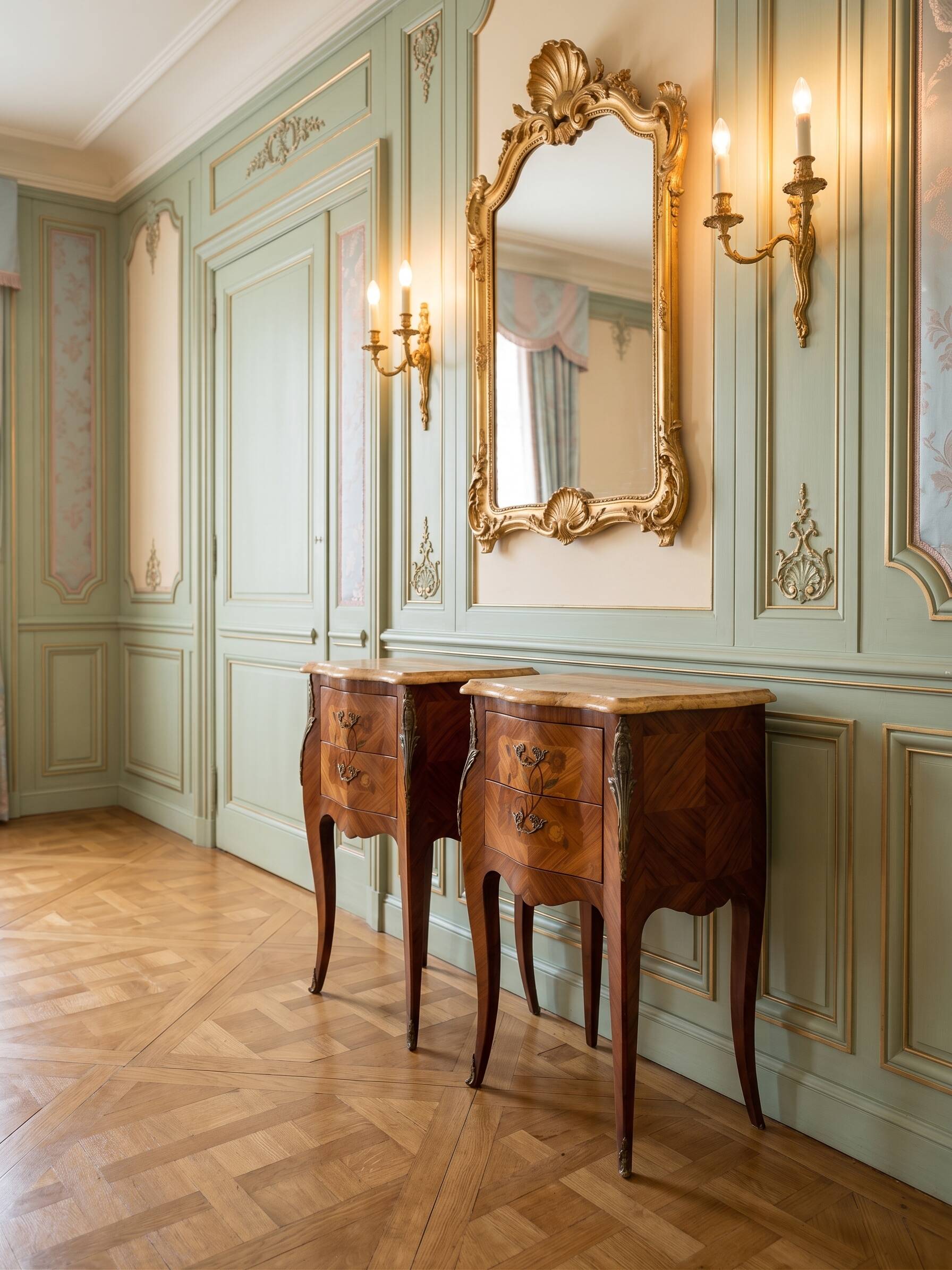 Louis XV bedside table