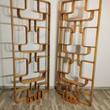 Paravents par Ludvik Volak pour Drevopodnik Holesov, 1950s, Set de 2