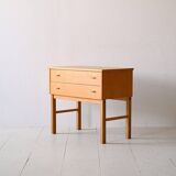 Scandinavian oak chest of drawers