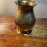 Vase en laiton