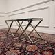 2x Eichholtz side table Criss Cross