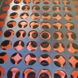 Set of 8 vintage mail banners by Roger Tallon for Art and Office 70s