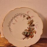 2 assiettes motifs automnale