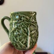 Vintage 50s-60s cabbage-shaped slushie coffee cups