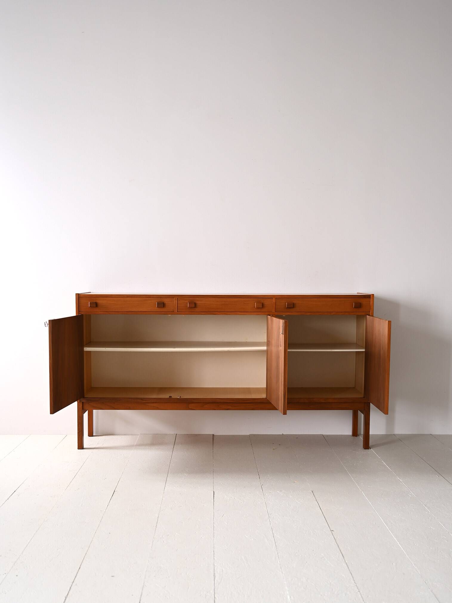 1960s sideboard with three high drawers