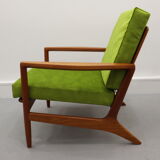 Vintage Danish Design Teak Lounge Chair, 1970s