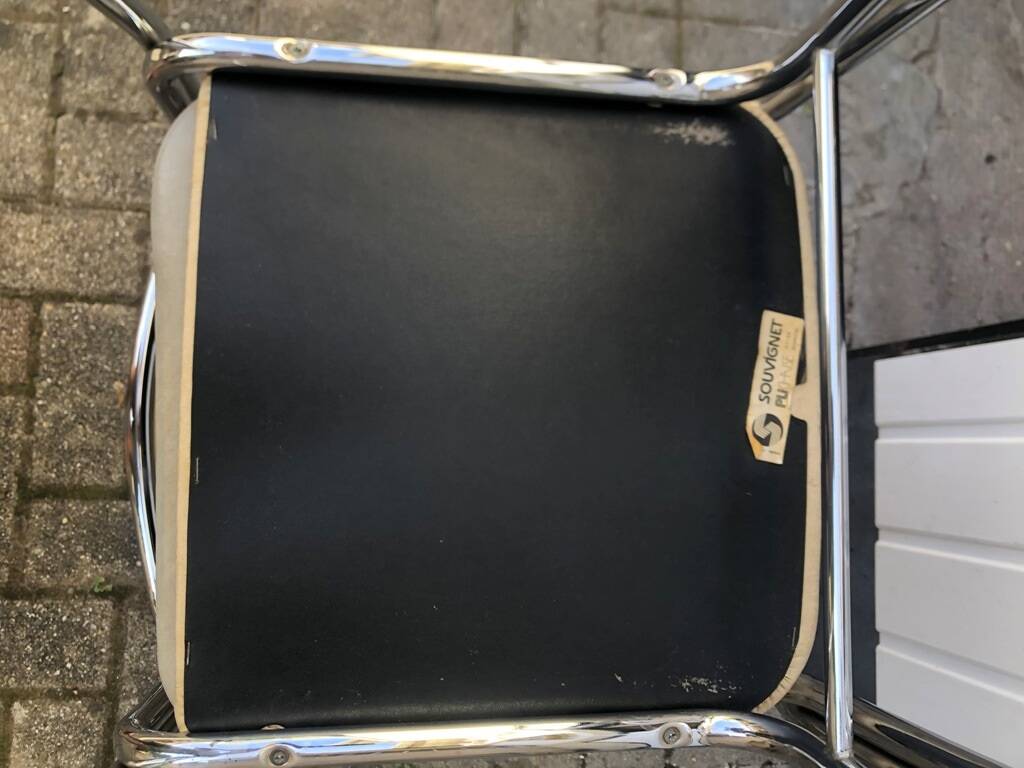 6 vintage Souvignet chairs