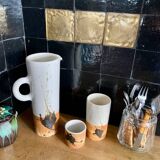 La Colombe pottery pitcher