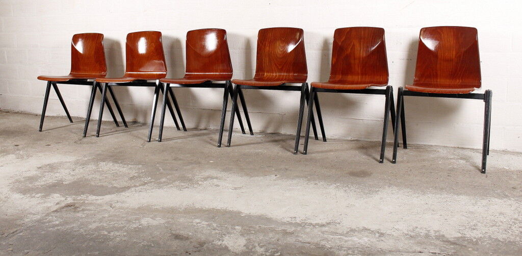 Six Pagholz chairs