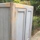 Armoire parisienne vintage 1950 grise