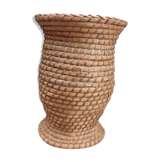 Straw pot cover