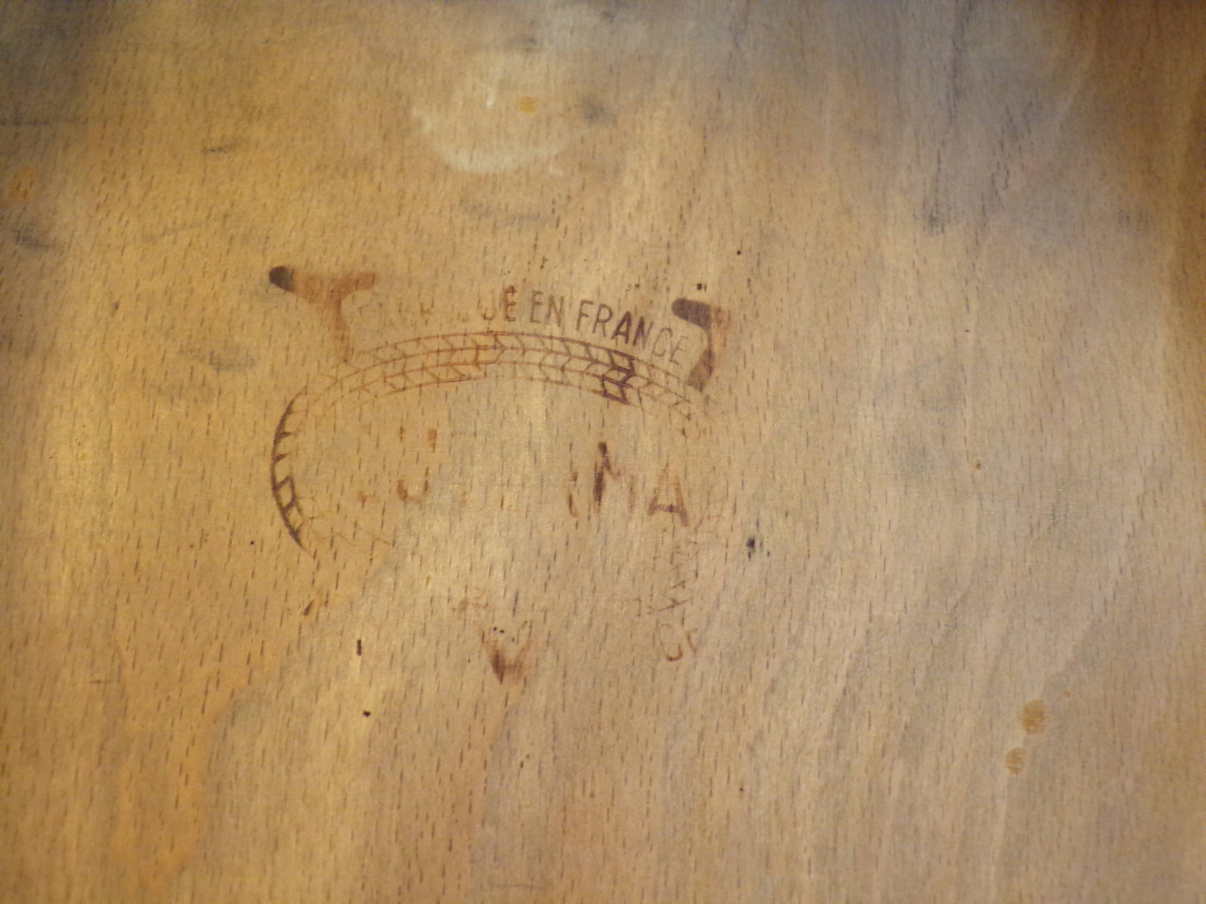 Pair of Luterma bistro chairs 1950