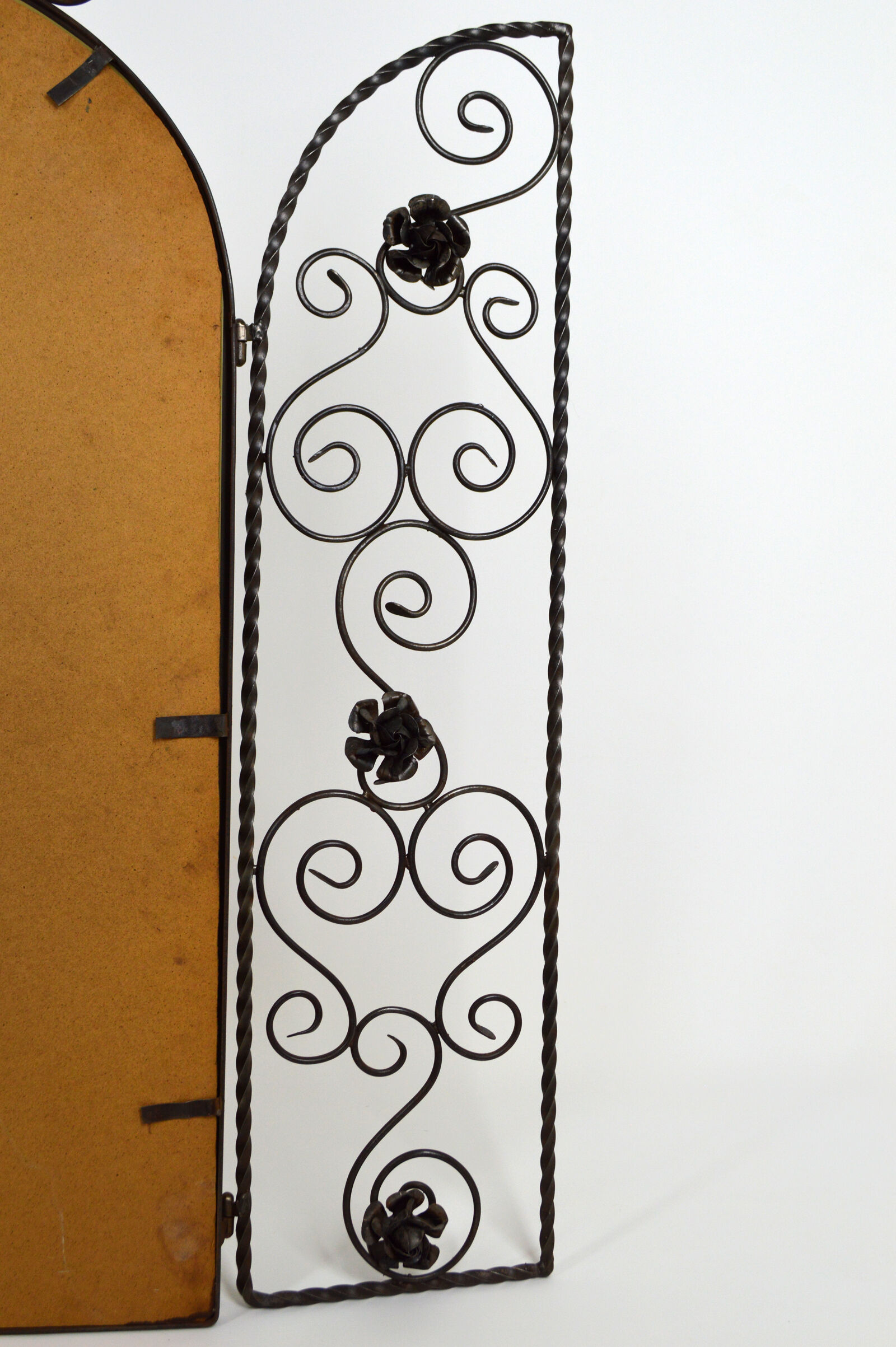 Miroir art déco en forme d'arche 48x100cm