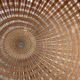 Suspension ball in rattan straw