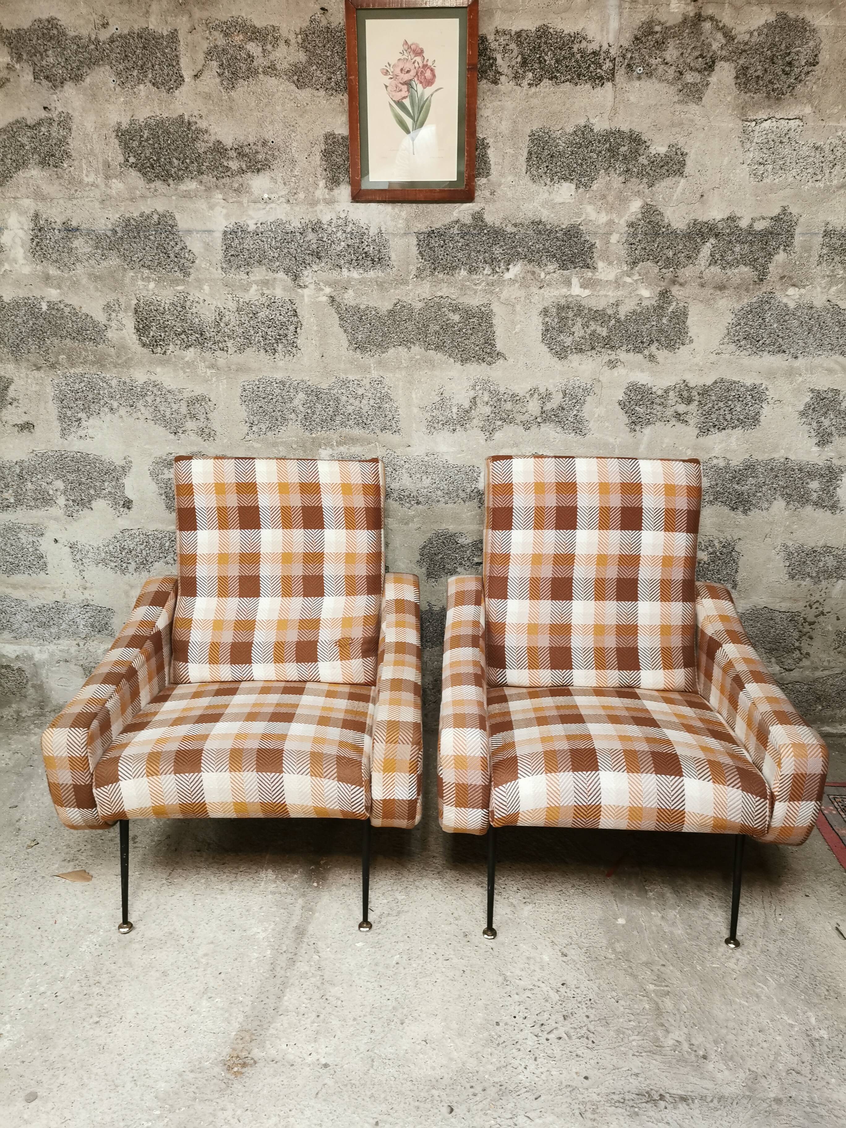 Pair of vintage armchairs
