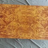 Table basse en loupe d'orme