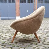 Fauteuil oeuf egg année 50