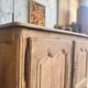 Ancien buffet de chasse en chêne massif