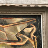 Tableau huile sur panneau signé Gino Gregori.