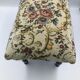 Foot rest chest studded fabric vintage studded