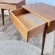 Vintage bedside tables