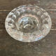 Série 4 bougeoirs anciens luminarc verre moulé années 70 vintage