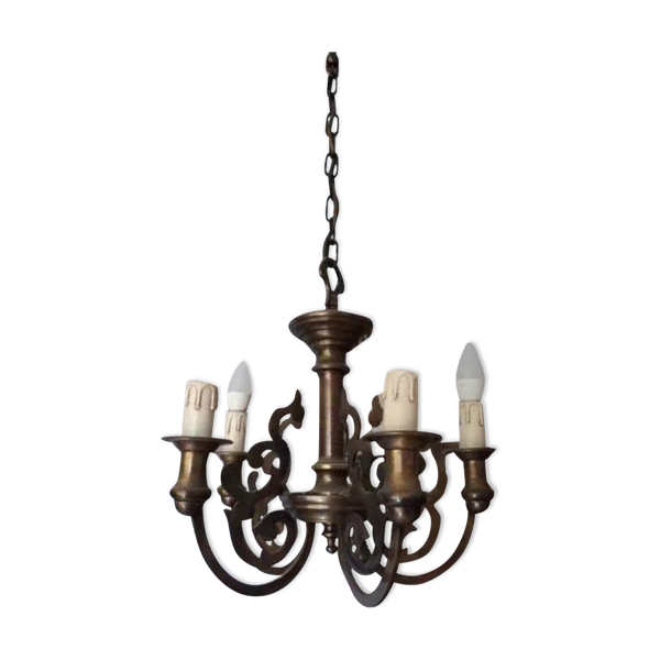 Lustre fer forgé