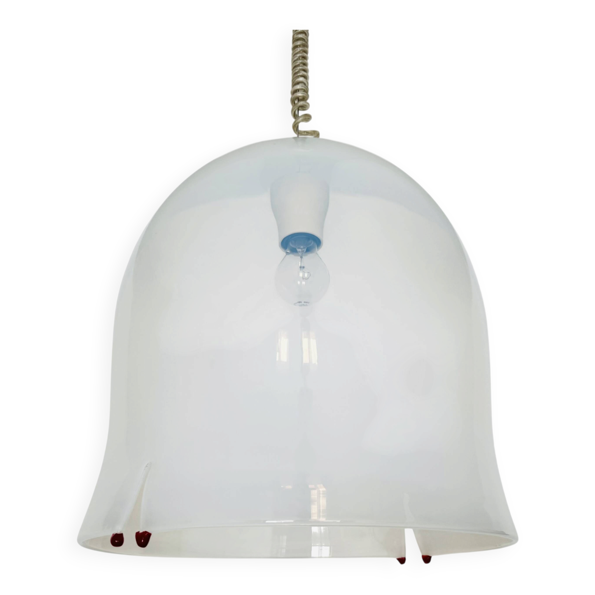 Murano Glass Pendant Lamp by Roberto Pamio and Renato Toso for Leucos