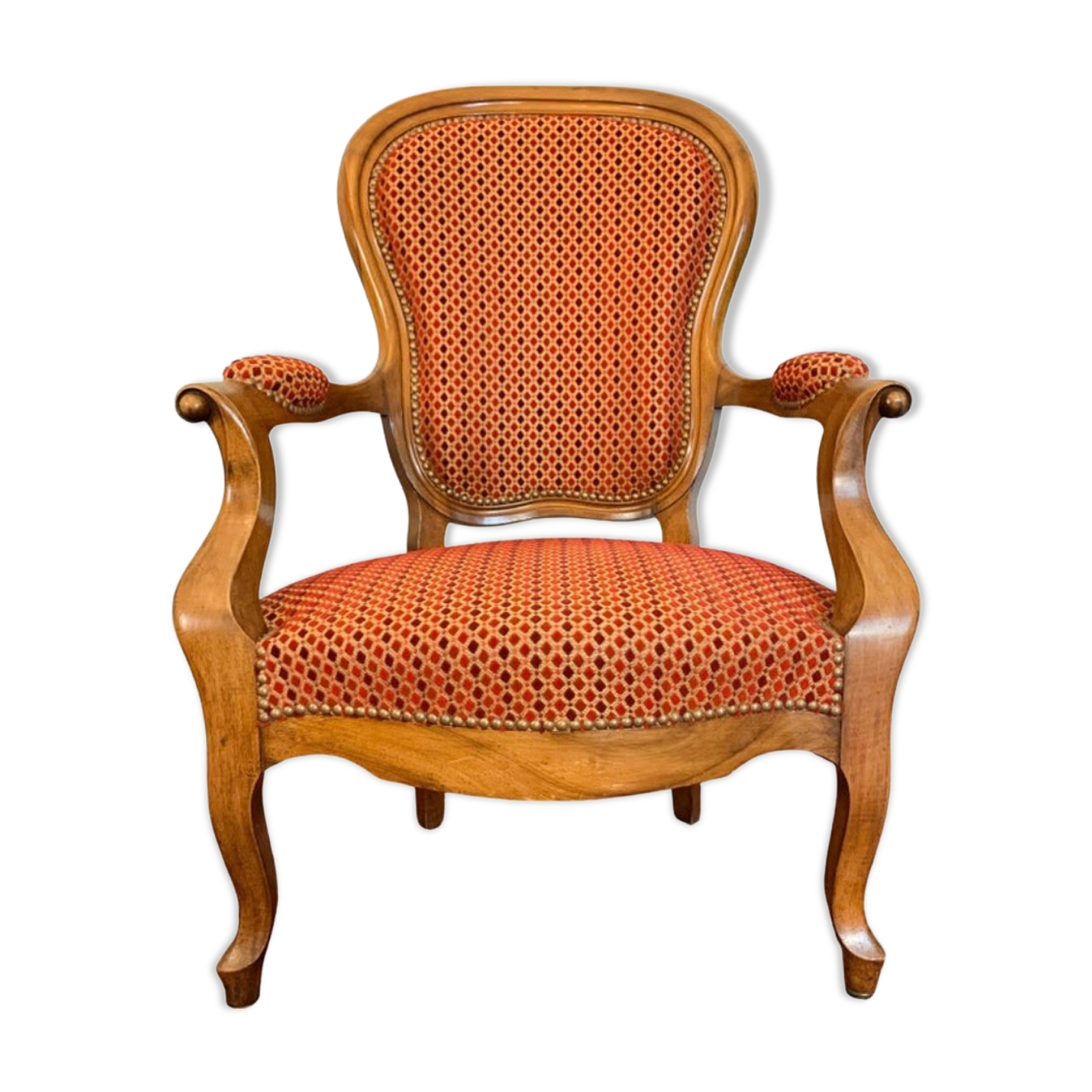 Louis XV Style Cabriolet armchair, circa 1850